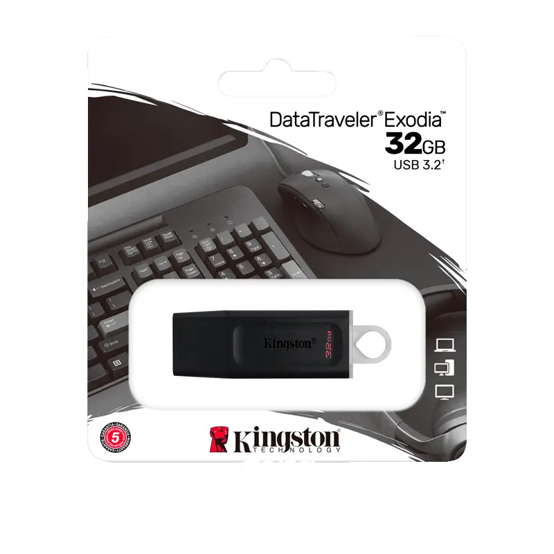 Kingston DataTraveler Exodia 32GB - USB 3.2 Flash Drive